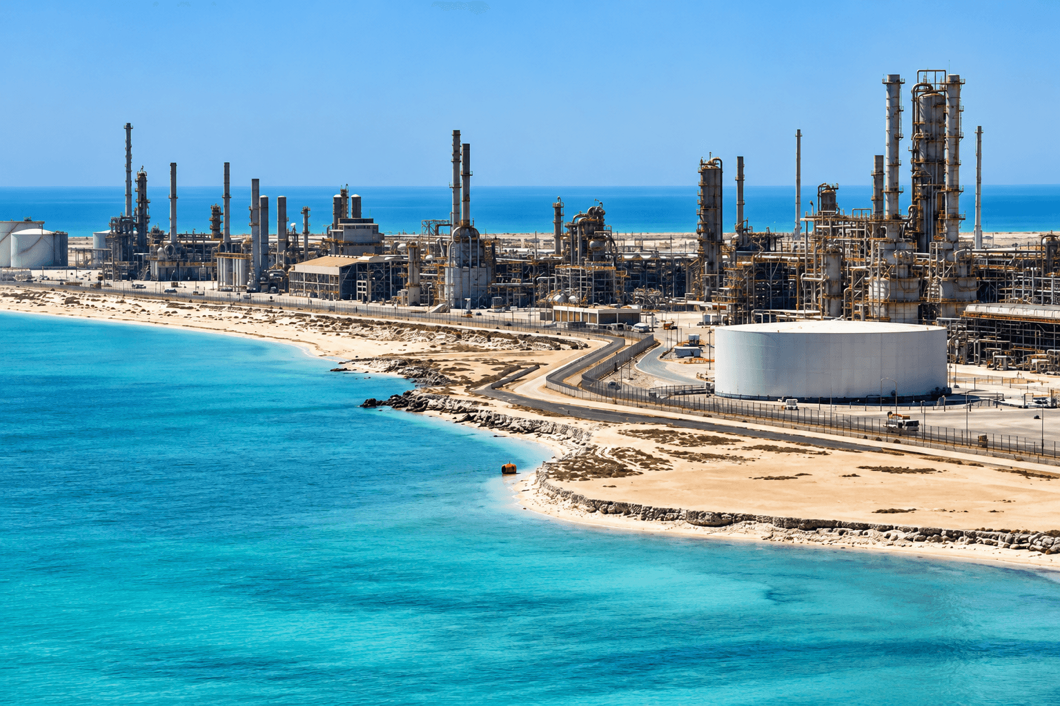 ARAMCO EXPORTS RESTART — SAUDI OIL FLOWS RETURN TO YANBU